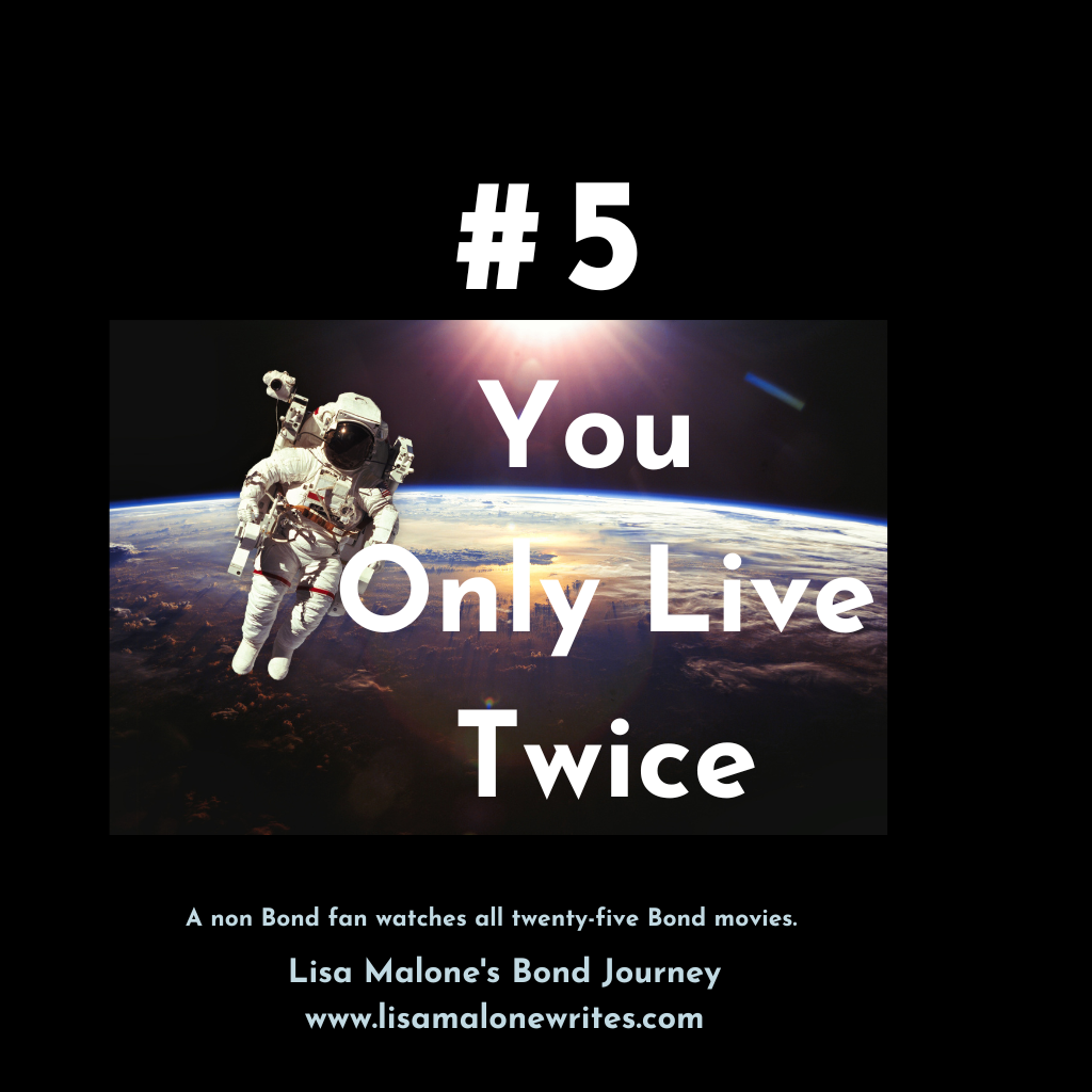 words number five, you only live twice movie title