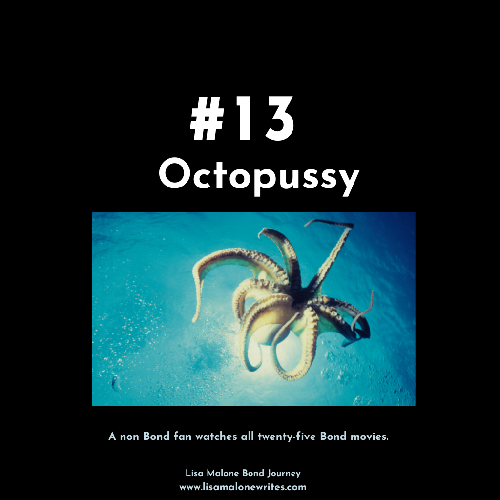 words James Bond movie 13, Octopussy, photo of octopus