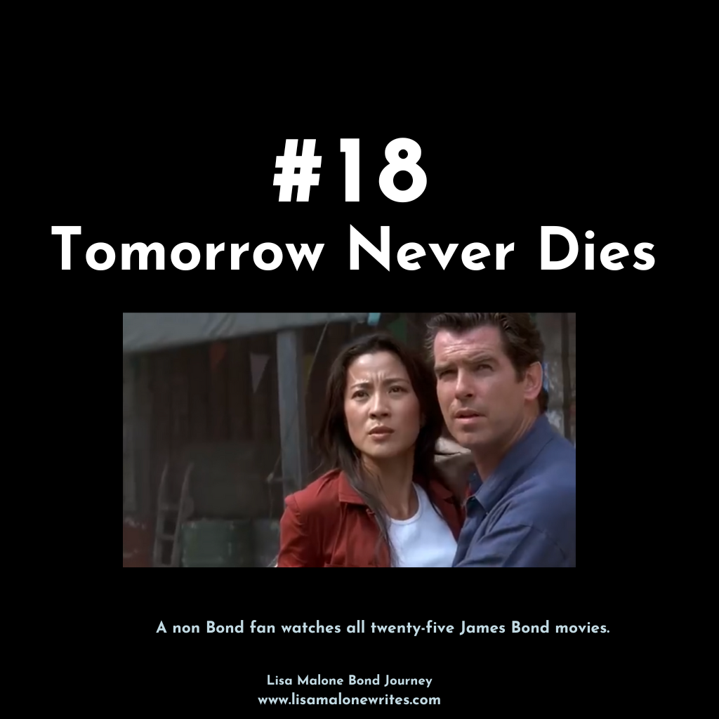 move 18, Tomorrow Never Dies, image of Bond and Wai Lin